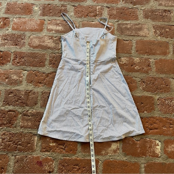 Kimchi Blue Small White & Blue Sundress Sleeveless Spaghetti Strap Mini Dress - Picture 14 of 14